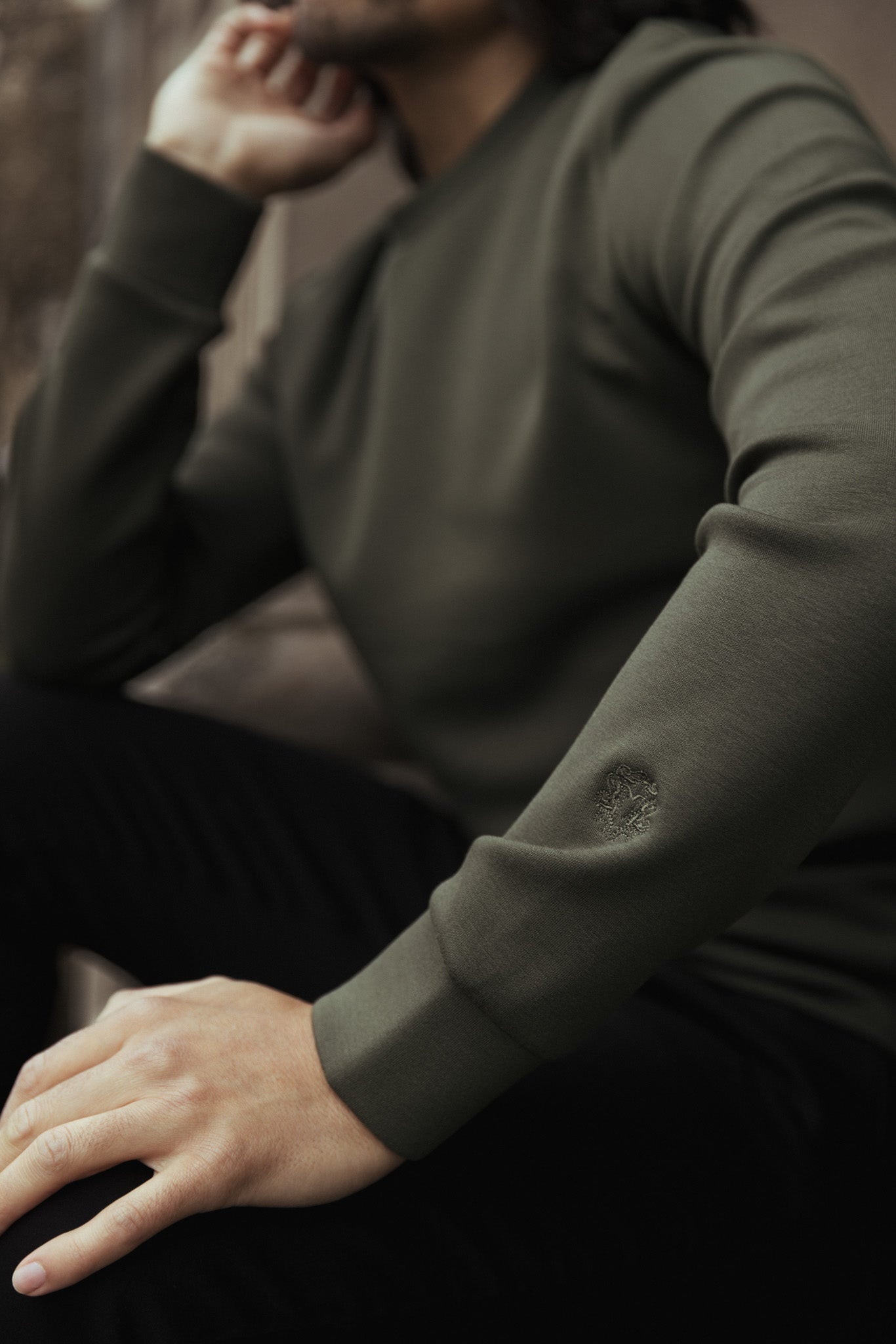 Modelshot / Dk Army Green / Detail